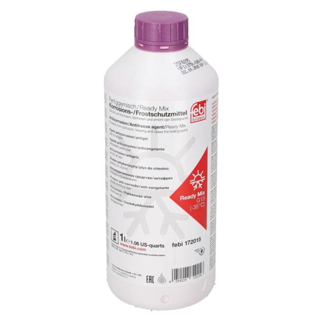 Антифриз FEBI G13 (-35°C) Ready Mix 1L